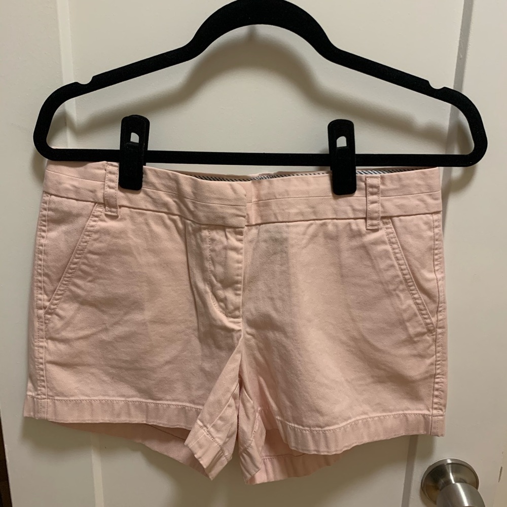 J. Crew light pink shorts